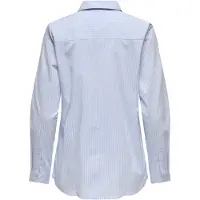 ONLY Blouse 'JDYMio' lichtblauw / wit