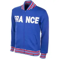 Copa - Frankrijk 1960's Retro Voetbalvest - Heren - Blauw - M