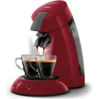 Philips Pod coffee machine - - SENSEO ORIGINAL HD6553/81 - Aroma booster - Crema plus - Red