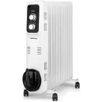 Orbegozo RL 2500, elektrische olie radiator, olie, voor binnen gebruik, wit, draaibaar, 2500 W