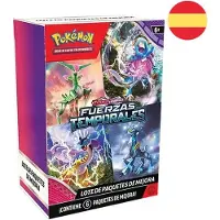 Pokemon Trading Card Game Scarlet And Violet Temporal Forces Boosteer Bundle Spanish Veelkleurig Kinderen