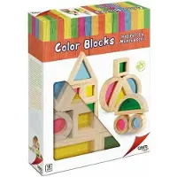 Cayro Wooden Color Blocks Game Veelkleurig Kinderen