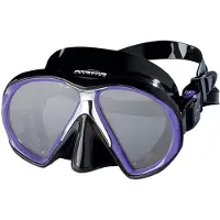 Atomic Aquatics Subframe Diving Mask Zwart,Roze
