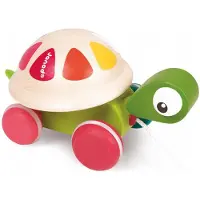 Janod - Zigolos - Houten trekspeelgoed - Schildpad