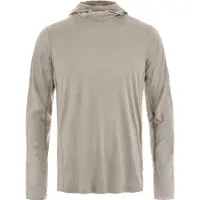 Fjällräven - Abisko Wool Hoodie - Merinoshirt XS, light fossil