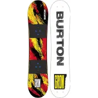 Burton - Snowboards - Grom Ketchup/Mustard 2026 voor Unisex van Hout - Kindermaat 130 cm - Rood