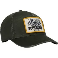 Superdry Pet donkergroen / oranje / zwart / wit
