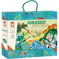 Janod - Hachette - Jurassic explorer - Dinosaurus travel koffer