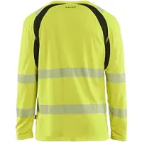Blakläder 3599-1013 T-shirt lange mouwen High Vis High Vis Geel/Zwart maat XS heren