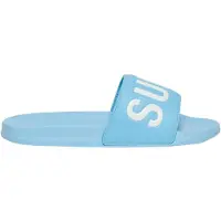 Superdry Muiltjes lichtblauw / wit
