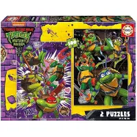 Educa - puzzel - 2 x 500 stuks - Ninja Turtles