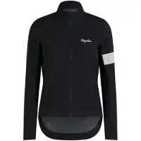 Rapha Core Regenjas Zwart/Wit Dames || Maat: S