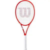 Wilson Clash 100 Pro V3 Reverse Unstrung Tennis Racket Rood 3