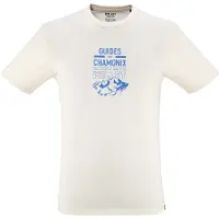 Millet T-Shirt Compagnie Des Guides Chamonix Logo Beige Homme