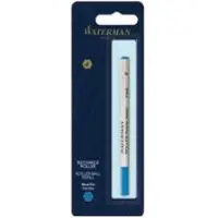 Waterman rollerballpen vullingen | fijne punt | zwarte inkt | 2 stuks