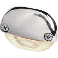 Hella Marine Stainless Steel Warm White Courtesy Light 0.5w Transparant