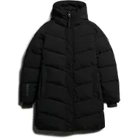 Superdry Winterjas 'City Chevron' zwart