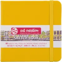 Talens Art Creation Sketchbook Golden Yellow 12x12 cm