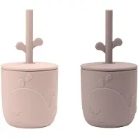 Done by Deer Straw 2 Pack Wally Kopje