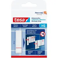 TESA - Dubbelzijdige powerstrip tegels en metaal 3kg | Pak a 6 stuk | 15 stuks