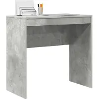 vidaXL Bureau Beton Grijs 80 x 40 x 76 cm