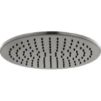 Ben Round hoofddouche Ø25cm gunmetal