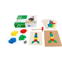 Toys for Life 'Hamertje Tik' - Educatief speelgoed - Sensorisch speelgoed - Spelend leren Motoriek - Fijne motoriek speelgoed - Houten speelgoed - Educatief speelgoed 4 tot 6 jaar