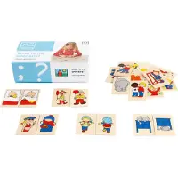 Toys for Life 'Wat is het tegenovergesteld?' - Tegengestelde vormen leren - Educatief speelgoed - Houten speelgoed - Sensorisch speelgoed - Spelend leren - Eduactief speelgoed 3 tot 6 jaar