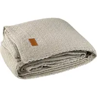 Town & Country Sprei Carolina Beige Sand Katoen-180 x 260 cm