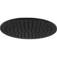 Bench Round hoofddouche Ø25cm gestructureerd zwart