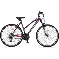 Altec Damesfiets Magnetic 28 Inch 52 cm Dames 21V V-Brakes Antraciet