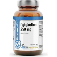 Biogo CYTYKOLINE (250 mg), glutenvrij, 60 capsules - PHARMOVIT (met "clean label" kwaliteitskeurmerk)