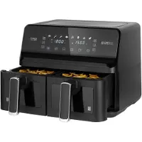 Uni-T AIR FRYER DUAL POT XXL - Heteluchtfriteuse - 2700W - 8L - Twee Kommen