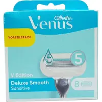 Gillette Scheermesjes, Deluxe Smooth Sensitive V Edition, 8 St