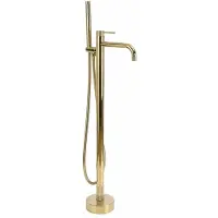 REA - Venti - Vrijstaande Badmengkraan - Gouden - 26x16x115cm