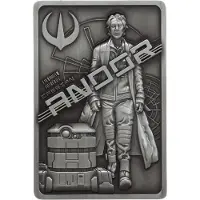 Disney FaNaTtik Star Wars - Iconic Scene Collection Limited Edition Ingot Andor Verzamelobject - Zilverkleurig