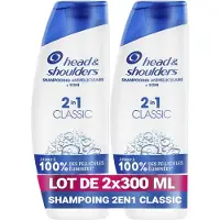 Head-Shoulders Head & Shoulders Shampoo 2 x 300 ml - Classic 2-in-1