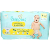 Procter & Gamble Pampers Premium Protection Maat 1 41 St Luiers