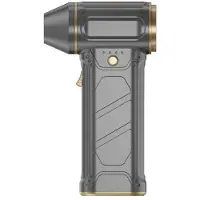 Melitt 130000RPM Krachtige Luchtblazer Turbo Violent-Ventilator met 2 Sproeiers 52m/S Draagbare Turbojetventilator Autodroger Borstelloze Motor B