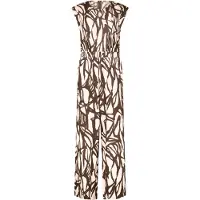 Cartoon Jumpsuit crème / chocoladebruin
