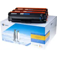 Generique Toner, XL toner compatibel met HP 410X/CF252XM Cyaan Magenta Geel - Tonereenheid - Cy