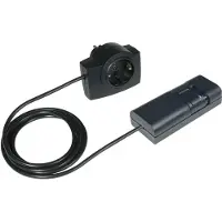 Ehmann 2120c0709 Snoerdimmer Geschikt voor lampen: LED-lamp, Spaarlamp, Halogeenlamp, Gloeilamp Zwart
