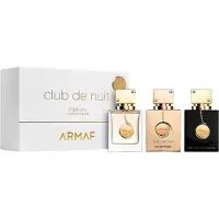 Armaf CLUB DE NUIT 3 DELEN SET VOOR VROUWEN: VROUW 1 OZ PARFUM SPRAY + MILESTONE 1 OZ PARFUM SPRAY + INTENSE 1 OZ PARFUM SPRAY