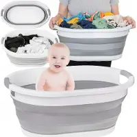 BK - Opvouwbare Wasmand - Silicoon - 25L - 960g