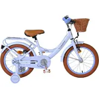 Volare Ashley Kinderfiets - Meisjes - 16 inch - Pastel Blauw- Twee Handremmen