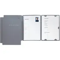 Pagna sollicitatieset 'Select', formaat A4, grijs.