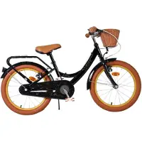 Volare Ashley Kinderfiets - Meisjes - 18 inch - Zwart - Twee handremmen