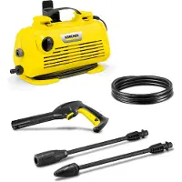 Kärcher K 2 Premium Horizontal VPS Hogedrukreiniger - 110 bar - 360 l/u - 20 m²/u - Geschikt voor oa. fietsen - tuingereedschap - tuinset - kleine terrassen - en balkon