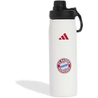 Adidas Bayern München Bidon Metal - Wit/Better Scarlet