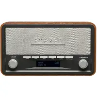 TIM. TIM CD Speler - CD Speler Bluetooth - FM radio - Bruin - 27cm x 11cm x 15cm